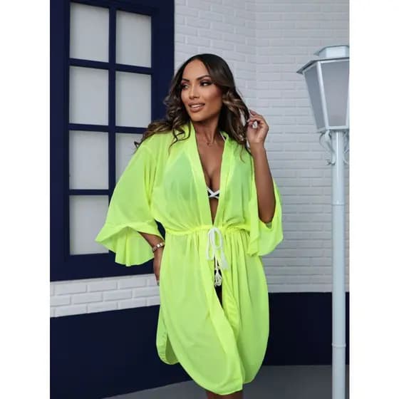 SAIDA DE PRAIA PLUS SIZE TECIDO POLIAMIDA LONGA E CURTA ENVIO IMEDIATO TAMANHO 56