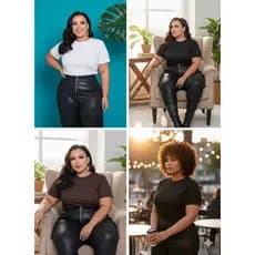 Blusa Plus Size feminina Tecido Leve Confortavel Envio Imediato TAMANHO 58