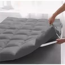 pillow top cama casal box protetor de colchão 400 fios toque macio várias cores Promoção.