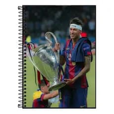 Caderno universitario neymar jr caos perfeito| Design Exclusivo do jogador | 1 a 20 Matérias, Escolar Universitário