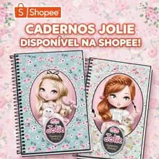 Cadernos Jolie - Capa Dura Premium | 1 a 20 Matérias | Escolar e universitário.