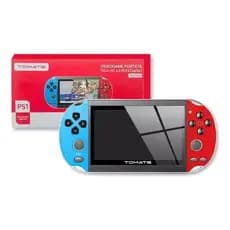 GAME RETRO PORTÁTIL TOMATE MAY-032 Azul e Vermelho