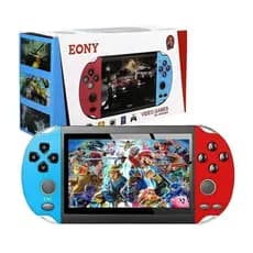 Videogame Portatil X7 PLUS Tela 5.1" PSP +10.000 Jogos Retro 8GB, Console de Mão Memoria Expansivel