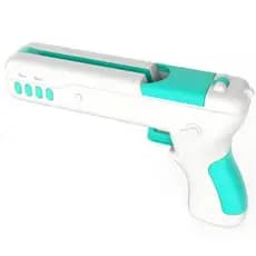 BRINQUEDO INTERATIVO GATO 2 1 PISTOLA BOLINHA PENA DIVERTIDA