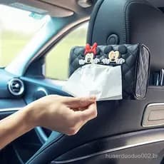 Caixa De Lenços De Carro Desenho Animado Mickey Solares Penduradas Peças Papel Para