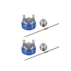 Kit De Bico HVLP , 1.4/1.7MM , Agulha , Tampa De Ar , Peça De Reposição Para Pulverizador De Tinta Aerógrafo H887