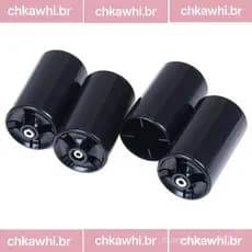 4 Pcs AA Para D Tipo Conversor De Bateria De Célula Adaptador Suporte Baterias case switcher