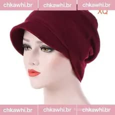 Boné Feminino De Quimioterapia Para Câncer Com Aba À Prova De Vento , Turbante , Chapéu , Chapéus