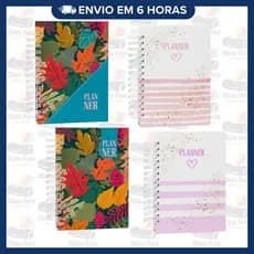 Planner Semanal A5 – Organização Rápida e Prática • Capa Dura • Papel 90g, Tam. A5