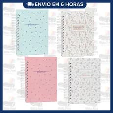 Planner Semanal Capa Dura - Design Delicado e Floral | Organização e Produtividade