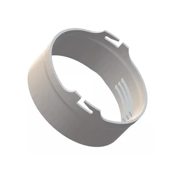 Conector Tubo Com Garras Para Ar Condicionado Delonghi 130mm