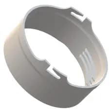 Adaptador Tubo Com Garras P/ Ar Condicionado Delonghi 130mm