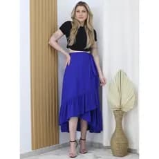 Saia envelope feminina - Xinnix 7104