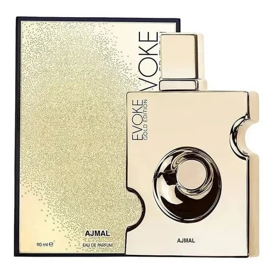 Ajmal Evoke Gold Edition Masculino Eau de Parfum 100ml Original Lacrado