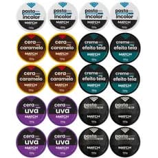 Pomada Modeladora Fixadora Match ForMen 150gr Uso Profissional COMBO Com X20Uni