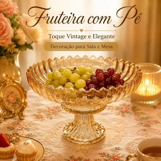 travessa de porcelana Fruteira Saladeira Organizador Multiuso De Frutas Tipo Aparência de Vidro Transparente Resistente