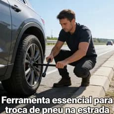 Chave De Roda Cruz Estrela 4 Bocas Universal Carro 12-13-14-17mm Chave De Boca Ninja Y 3 Bocas Emergência