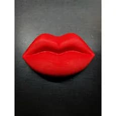 boca decorativa de parede lábio decorativo para clinica de estética, salão de beleza e residencias