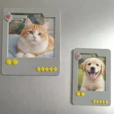 porta retratos para fotos polaroid com imã com tema geek gamer para decoração