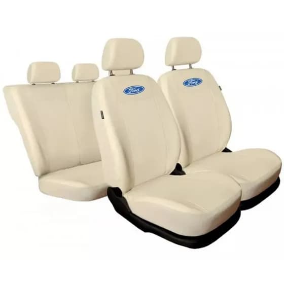 Capa De Banco Automotivo Em Couro Ford Ka/Focus/Ecosport/Escort/Fiesta