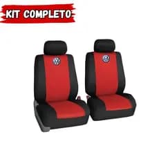 Kit Capas Para Banco De Carro Caminhonete Saveiro Cabine Simples 1997 a 2020 - Proteção Impermeável