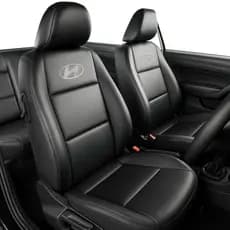 Capas Banco Carro 90% Couro Hyundai Impermeável C/ Porta Revistas Premium Todos Carros Modelos