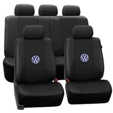 Capa Para Bancos Carro Automotivo Couro Impermeável Volkswagen Carro Gol Golf Jetta