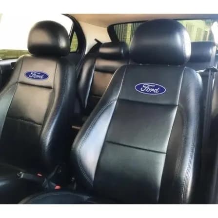 Capa Para Bancos Automotivo Couro Impermeável Ford Carro Ecosport Escort Fiesta Focus