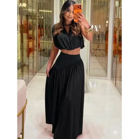 CONJUNTO TANIA PATTY NORDESTINA MODA BALADINHA GRINGA FESTA BALADA MODINHA ELEGATE CASUAL PATRICINHA TENDENCIA