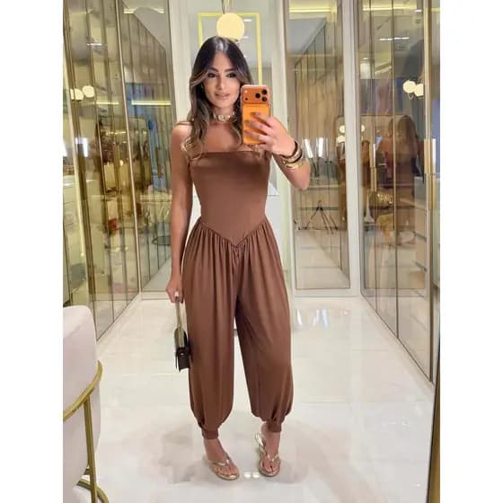 MACACÃO VITORIA PATTY NORDESTINA LANCAMEN MODA BALADINHA GRINGA FESTA BALADA MODINHA ELEGATE CASUAL PATRICINHA TENDENCIA