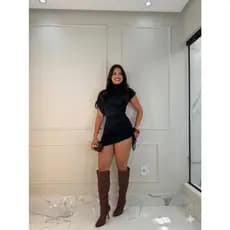 Vestido LUNA PATTY NORDESTINA lançamento Curto Gringa Festa Balada Básico Virginia Tubinho Paty Show Modelador Blogueira
