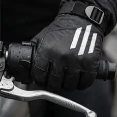 Luva Térmica Forrada Unissex Moto Bike Inverno Frio Intenso Veludo Quente Antivento Resistente