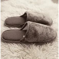 Pantufa Masculina Feminina Aveludada Forrada Lã Fofinha e Confortável Unissex Pro Inverno Pantufa Leve Dia a Dia
