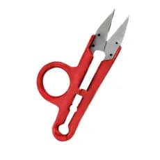 Tesoura de Arremate e Pique Tic Tac Costura Corte de Linha Metal