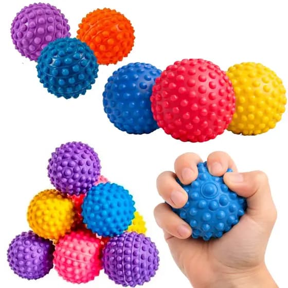 Com 2/3/5/6 Bolas Cravos e Lisa Fisioterapia Massagem Liberação Miofascial Massageadora para Animais Cachorro Gato Pets