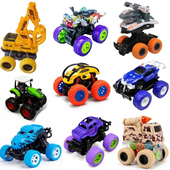 Brinquedo Carrinho Monster Caminhão 360 Carrinho Monster Truck 4x4 Menino Carrinho de Fricção brinquedos de menino