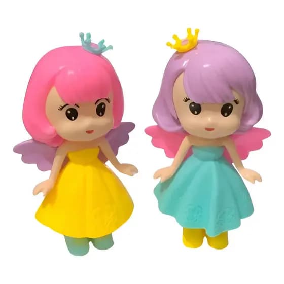 Com 2/4/6/10/12 Boneca Princesa Fadinha Boneca Fada Infantil Lembrancinha Brinquedo de Menina Boneca Fada