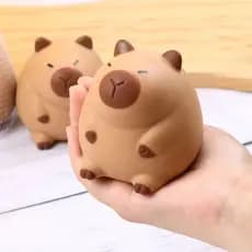 Com 2/3/4 Brinquedo Capivara Fofo Antiestresse Orbis - Squishy Macio E Puxa E Estica: Ideal Para Do Estresse!