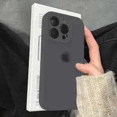 Capa de Silicone Líquido Premium - Compatível com iPhone 11/12/13/14/15 Pro Max e iPhone 17, com Proteção Total