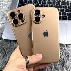 Nova Capa Fosca Ultrafina De Luxo Desert Titanium-Com Filtro De Poeira Para iPhone 11/12/13/14/15/16 Pro Max