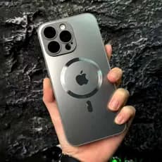 Capa Magnética MagSafe Fosca AG Com Design Nano À Prova De Explosão De Titânio E Protetor De Câmera-Para iPhone 11-16 Pr