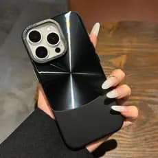 Adequado Para Capa De Telefone Aurora CD Padrão Emenda metal Grande Furo Protetora Iphone11/12/13/14/15 *-* & -