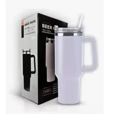 Copo Térmico 1,2L Com Tampa e Canudo - Praticidade e Estilo!