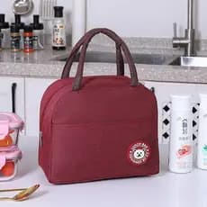 Bolsa Térmica Portátil Com Isolamento Térmico De Desenho com Bolso Lateral