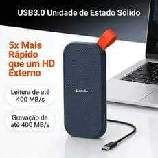Externo Jateko Ssd 512g 3.0 Pssd Portátil Solid State Drive