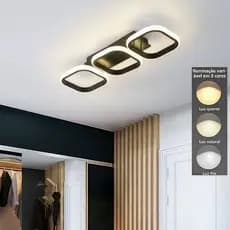 3 Cores(110V/220V)Luminária De Teto Led Minimalista Moderna Pendente Lustre Plafon para Sala Quarto Cozinha Ceiling Ligh