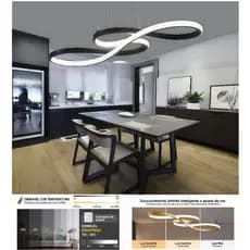 lustre pendente de teto moderno com 3 cores de luz de teto para sala de estar, sala de jantar e bar