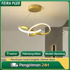 Luminária de Teto Pendente LED Moderna Simples Lustre Bivolt 110V-220V Ideal para Corredor Sala e Quarto