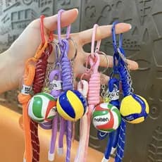 Chaveiro Criativo de Vôlei, Lembrança Esportiva, Pingente Exquisito