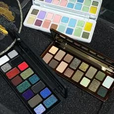 Paleta de Sombras DIKALU com 16 Cores, Maquiagem Colorida, Azul, Verde, Terra, Cinza, Rosa